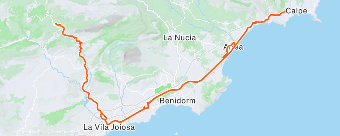 Mapa da atividade, Fietsen