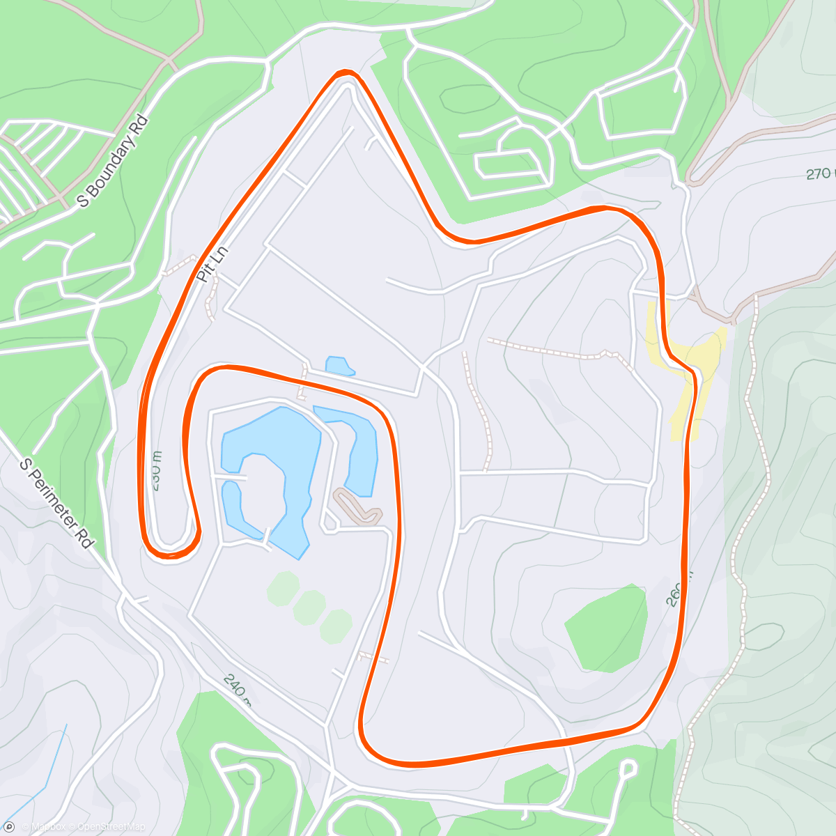 Map of the activity, Sea Otter Classic Circuit Race (Cat C)