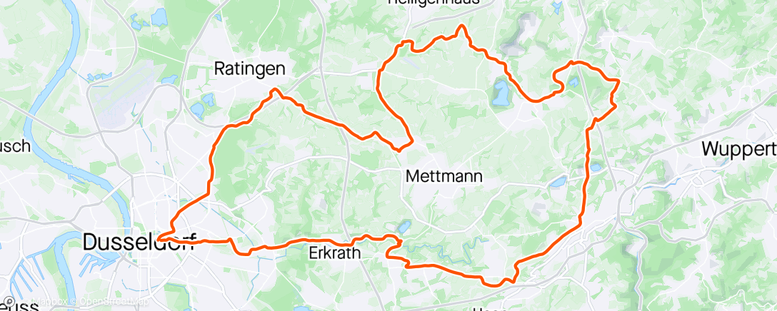 活动地图，Mittagsradfahrt