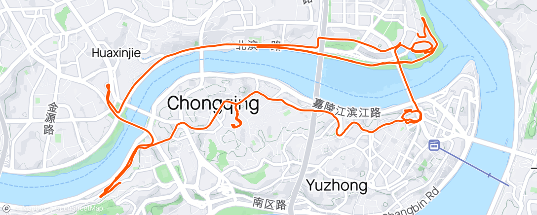 Kaart van de activiteit “Afternoon Ride”