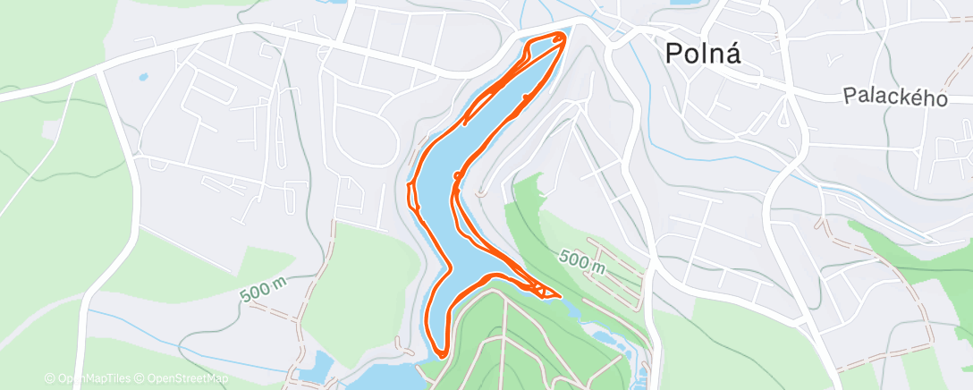 Карта физической активности (Peklo, snih ale jezdive)