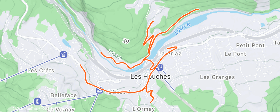 Mappa dell'attività Morning Trail Run