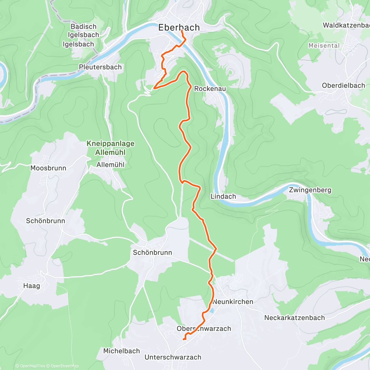 Карта физической активности (🥾 Jahresabschluss Wanderung ☀️)