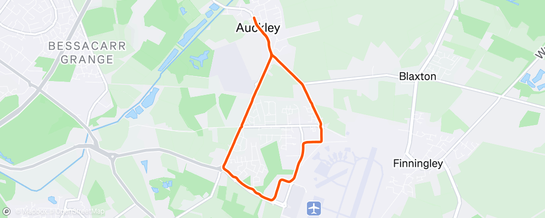 Карта физической активности (Morning Run)