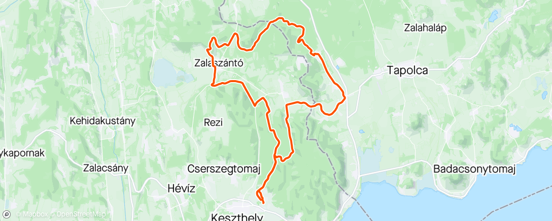 Map of the activity, Klnd Gravel Race -13th