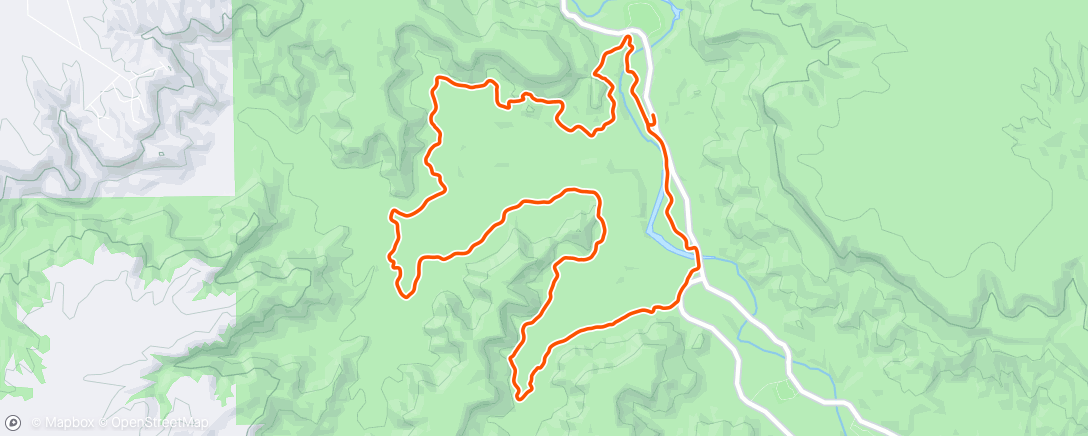 Map of the activity, Lap 8