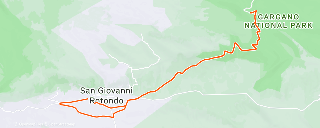 Map of the activity, Morning Ride