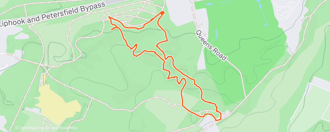 Map of the activity, Brutal setup