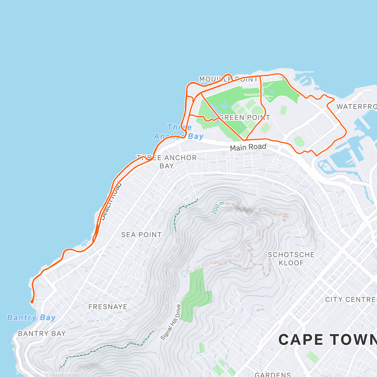 Map of the activity, Bros and Ho Ho Ho