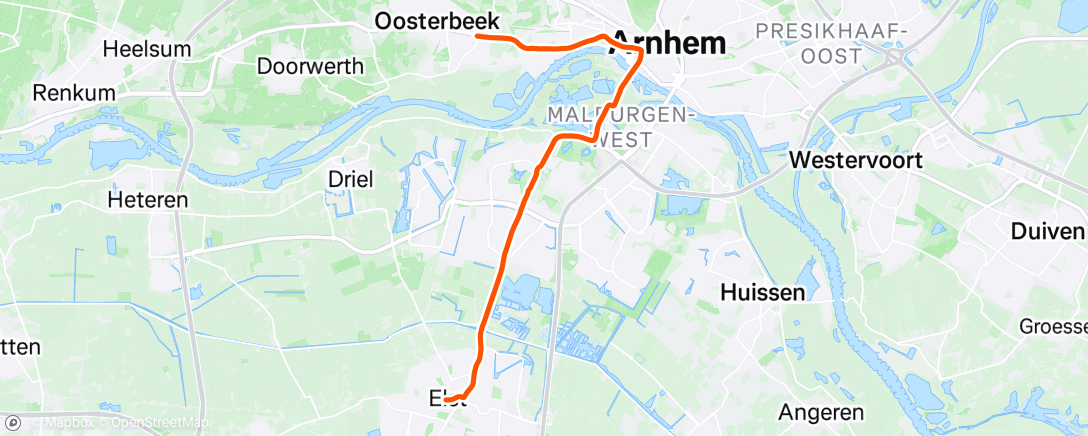Map of the activity, Ochtendrit