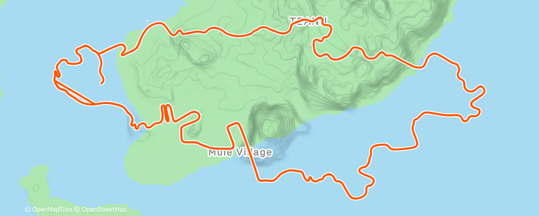 Map of the activity, Zwift - Watopia's Waistband in Watopia