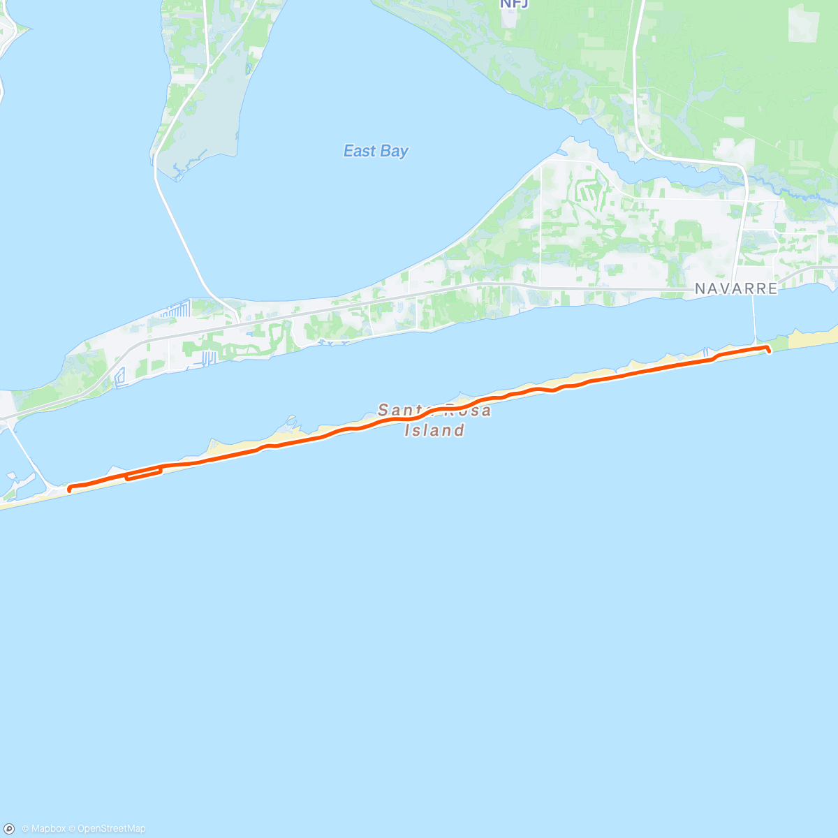 Map of the activity, Gulf of America!