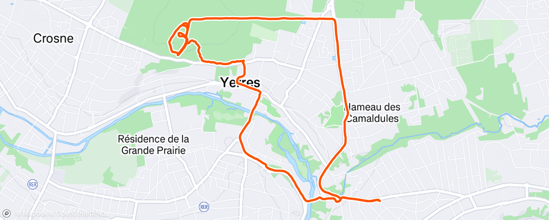 Map of the activity, Ciao les AirPods 🎧