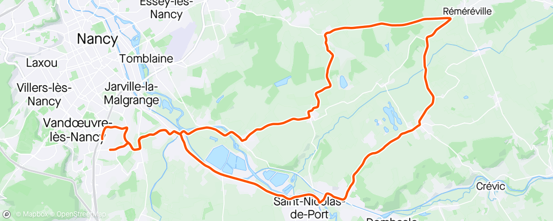 Map of the activity, Culture vélo ♀️ ride