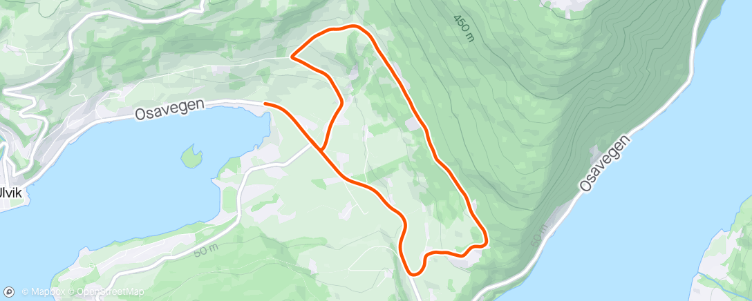 Map of the activity, Ulvik💛