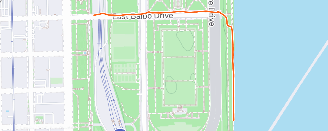 Map of the activity, Lunch Hike