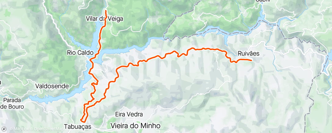 Map of the activity, Peneda Gares National Park etappe 1
