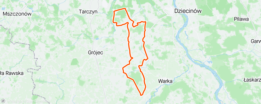 Mappa dell'attività Parę nowych wareckich dróg