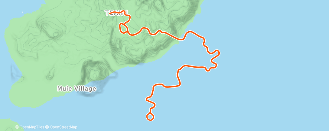 Map of the activity, Zwift - 3*10 min 30/15 Vo2max on Tempus Fugit in Watopia