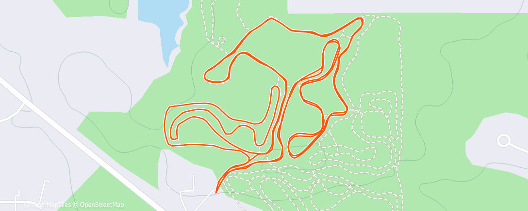 活动地图，No pole ski