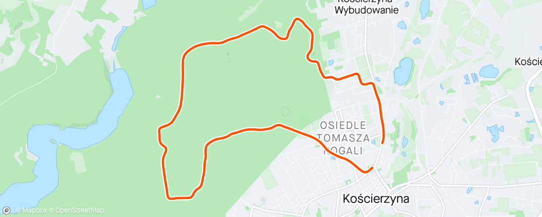 Map of the activity, 🏃‍♂️🌲