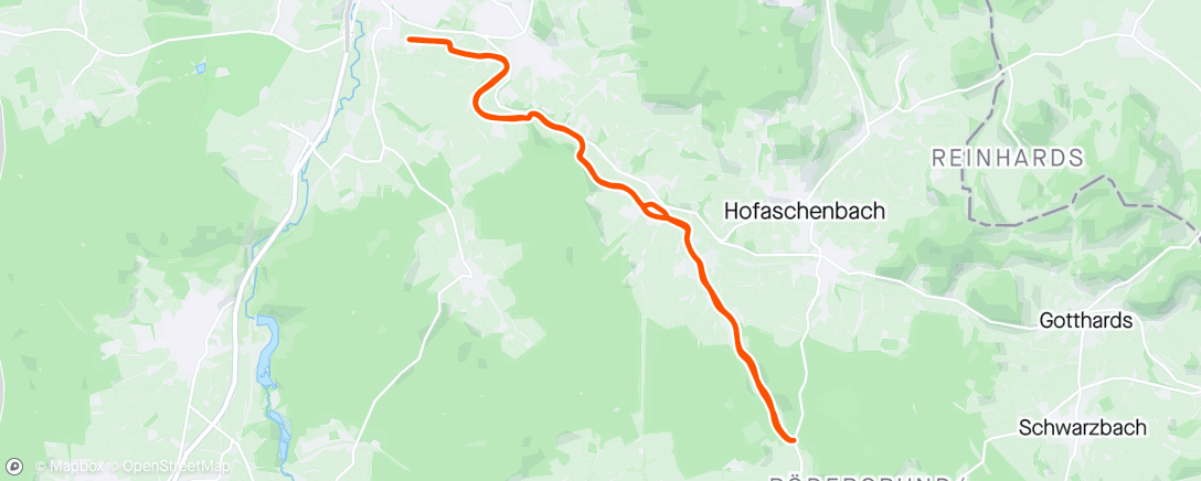Mappa dell'attività Lauf am Morgen