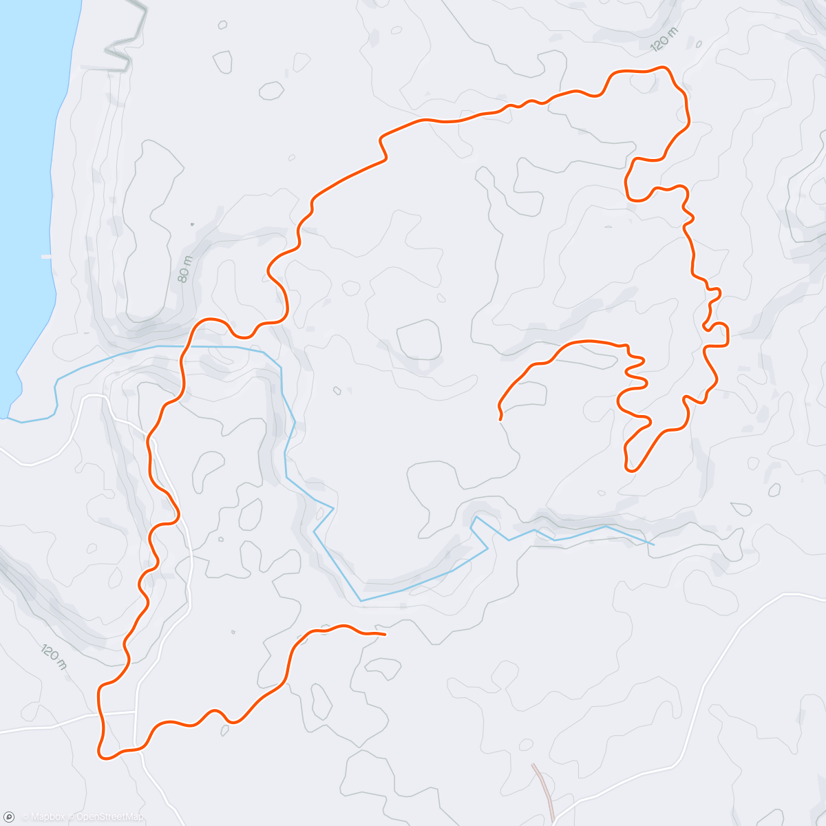 Map of the activity, Zwift - Countryside Tour in Makuri Islands