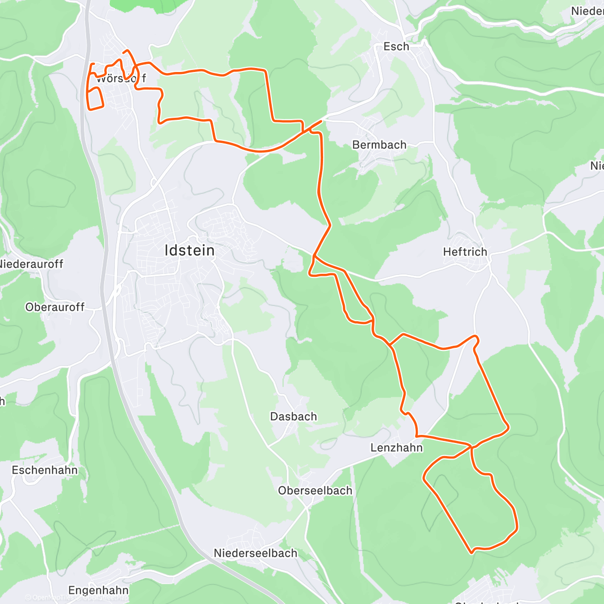 Map of the activity, Um den Nickel