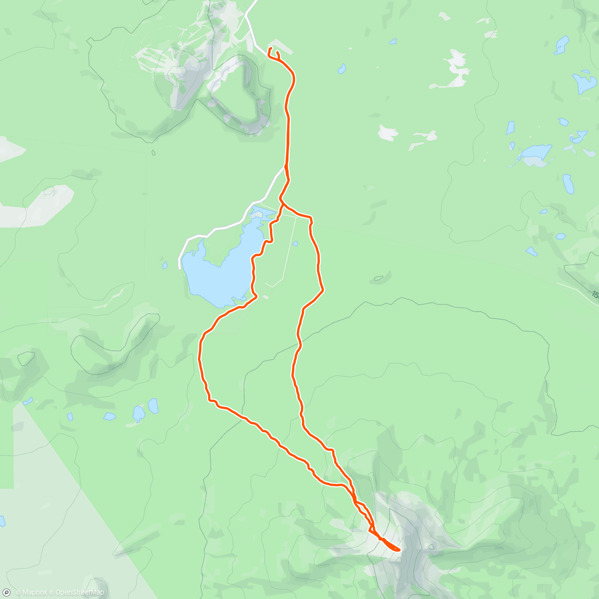 Map of the activity, Mt Washington 🤩