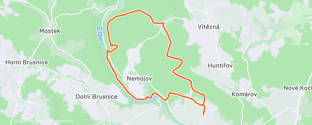 Map of the activity, Super ráno