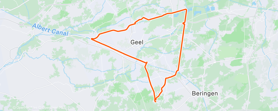 Map of the activity, Ochtendrit