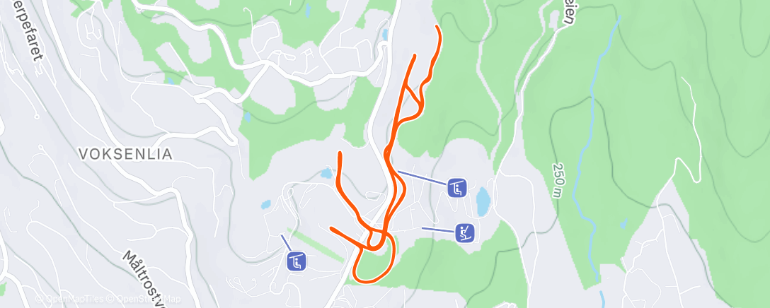 Map of the activity, Kollen