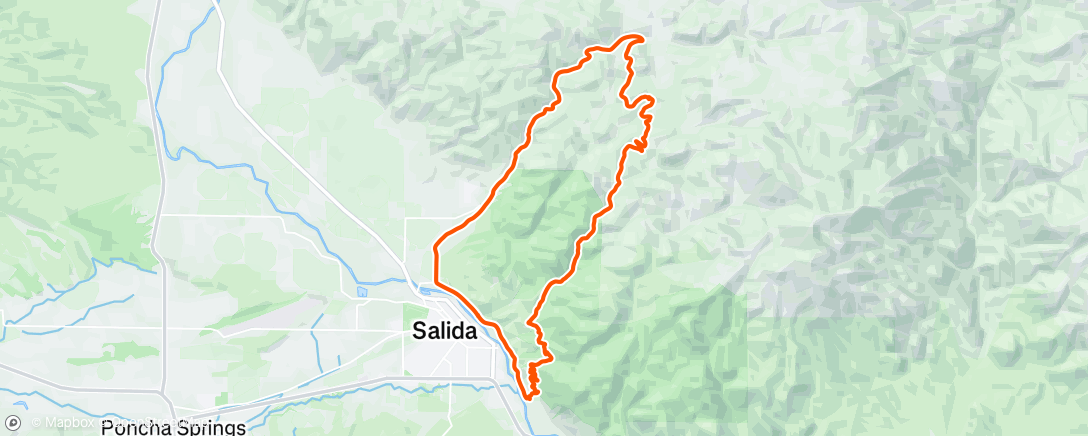 Map of the activity, Morning Ride