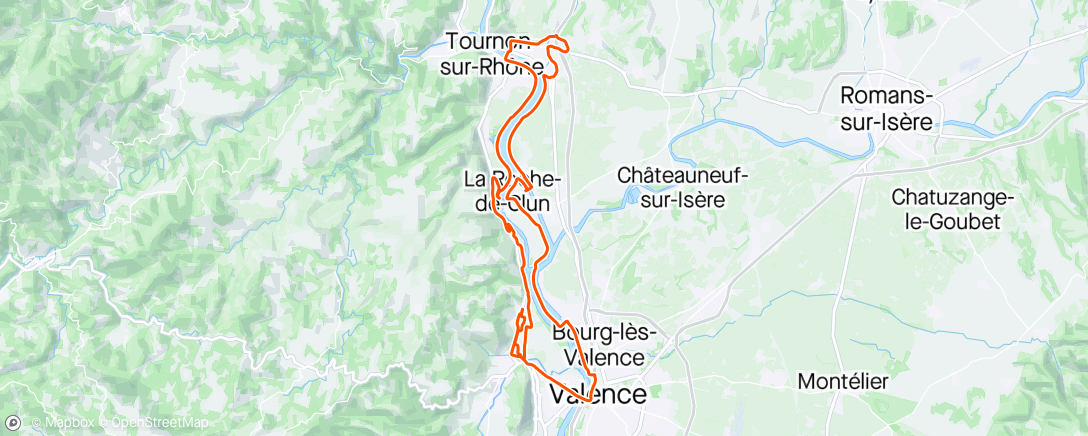 Map of the activity, Dégun à la gare à 13h00