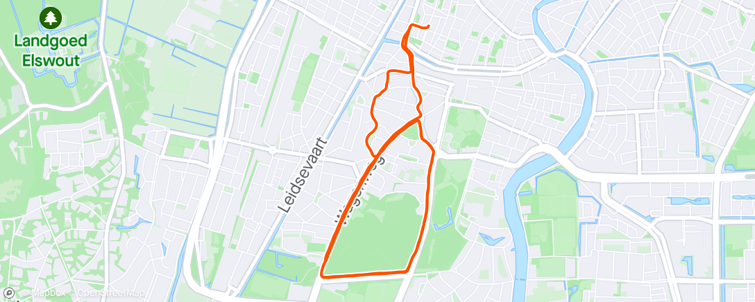 Map of the activity, [#114]  10.1km - 4:41min/km : Lunch Run [w: 43.22 k | m: 151.49 k | y: 1106.4 k]