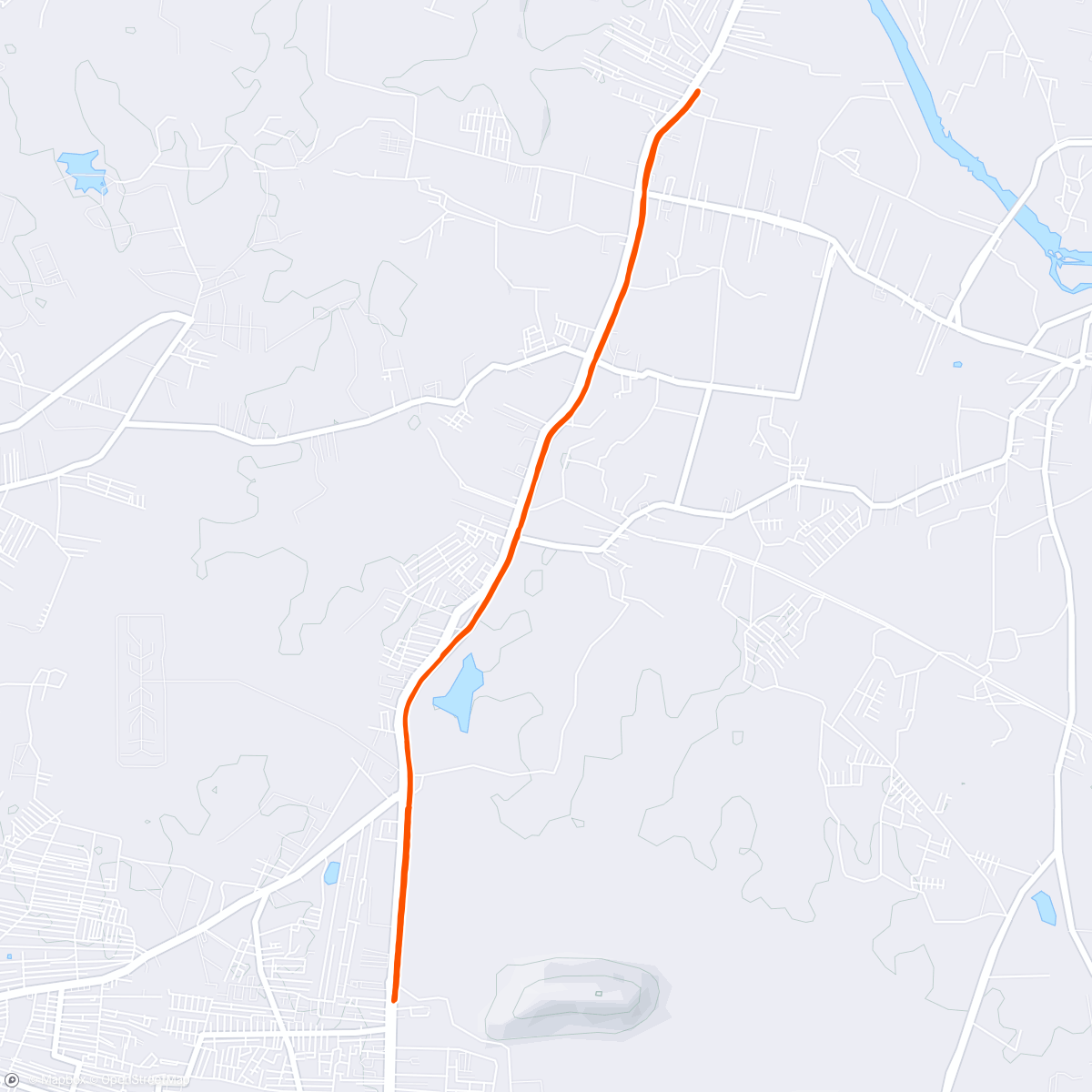 Map of the activity, First run 2026