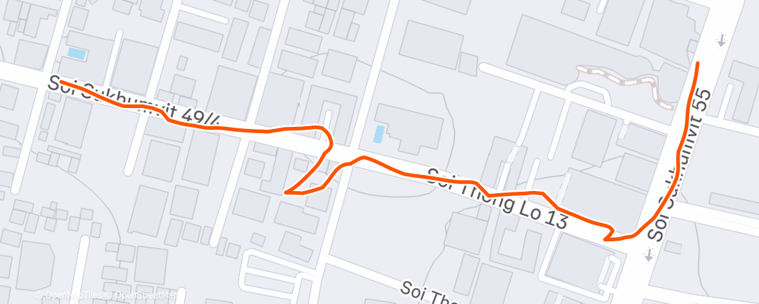 Карта физической активности (Morning Walk)