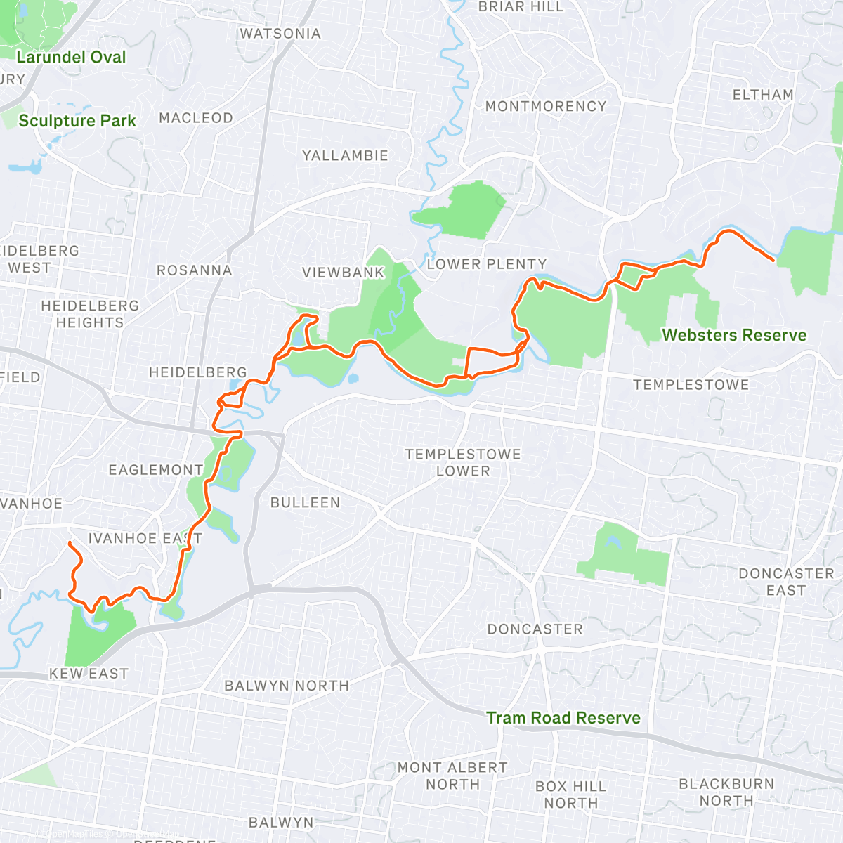 Map of the activity, Sinkhole survey.
