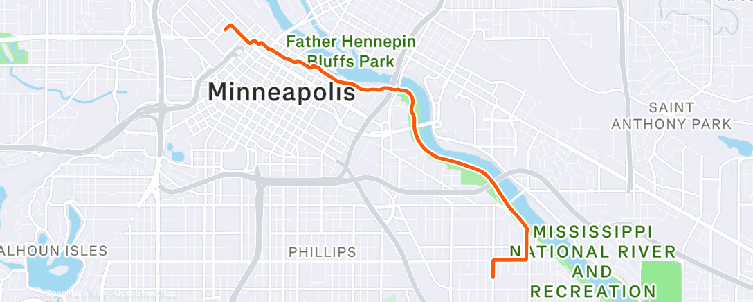 Map of the activity, Sunday Ritual 🏃‍♂️ ☀️