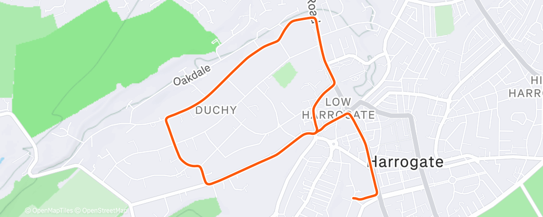 Map of the activity, Zwift - Race: WTRL Duathlon Opt11 BIKE (Women) on Duchy Estate in Yorkshire
