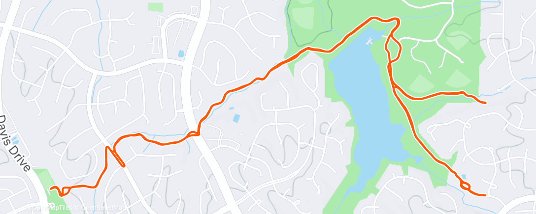 Map of the activity, The only way to guarantee a Chloe nap