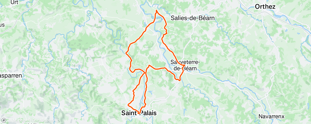 Map of the activity, Le Vélo Tour 🏞️