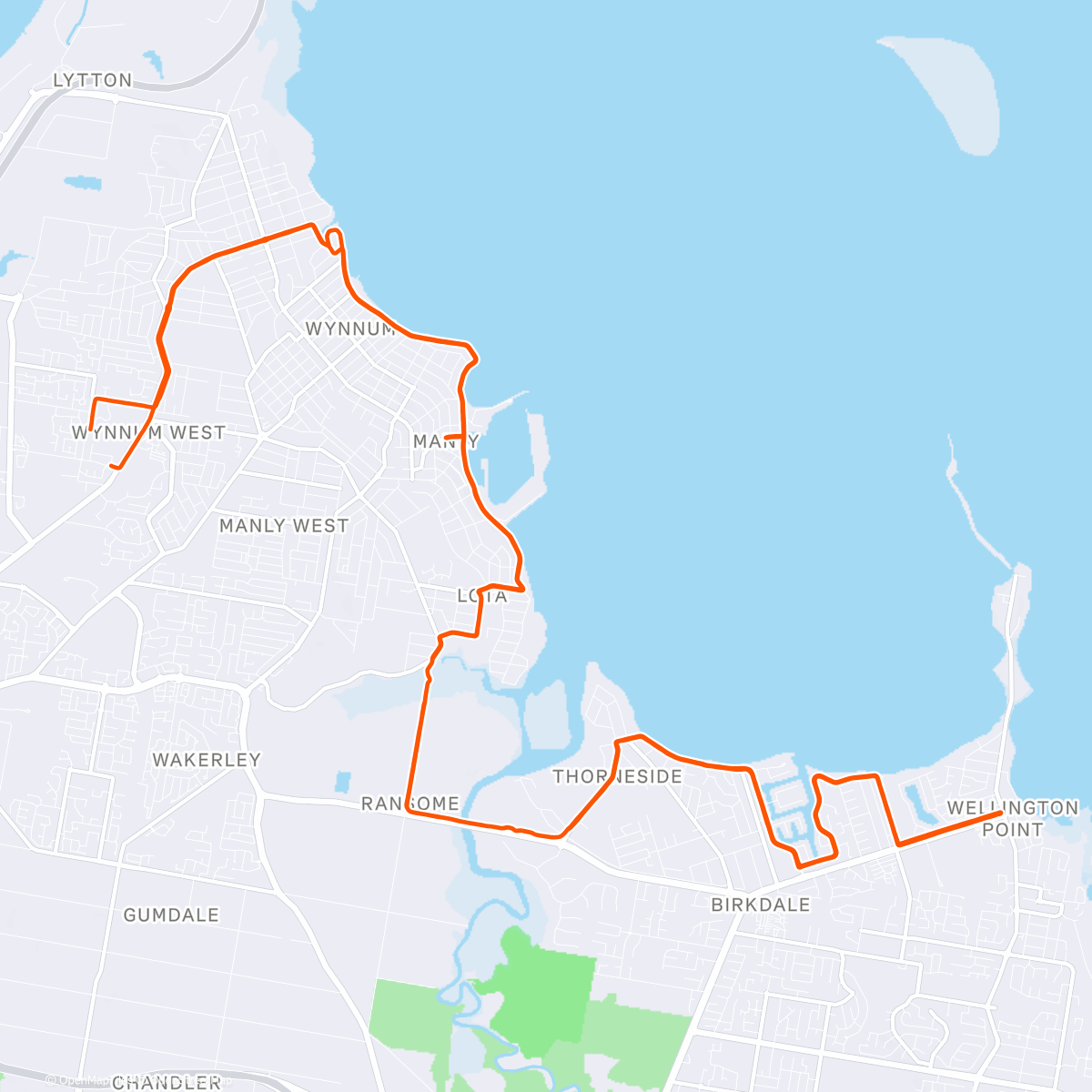 Карта физической активности (Morning Activity)