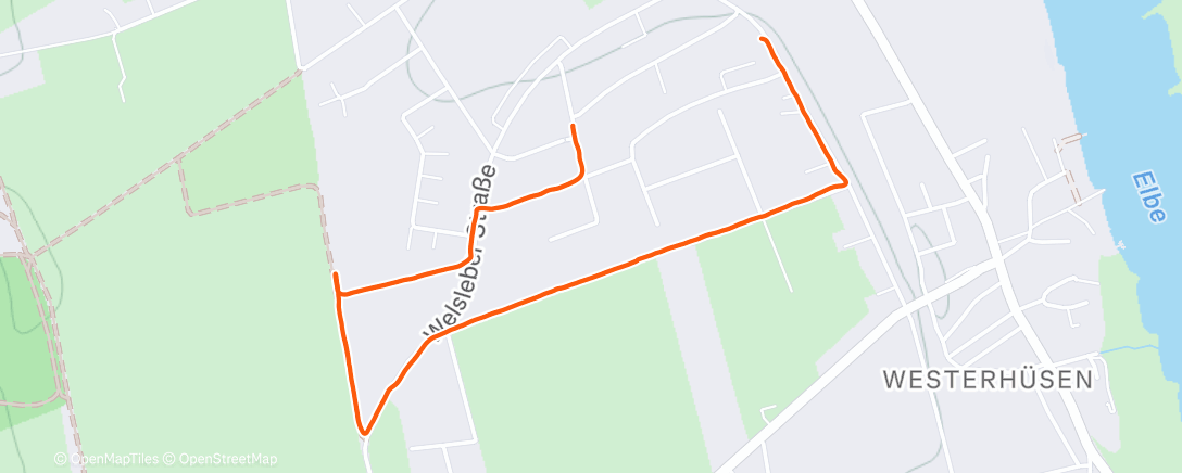 Map of the activity, Morning Walk mit 🐶