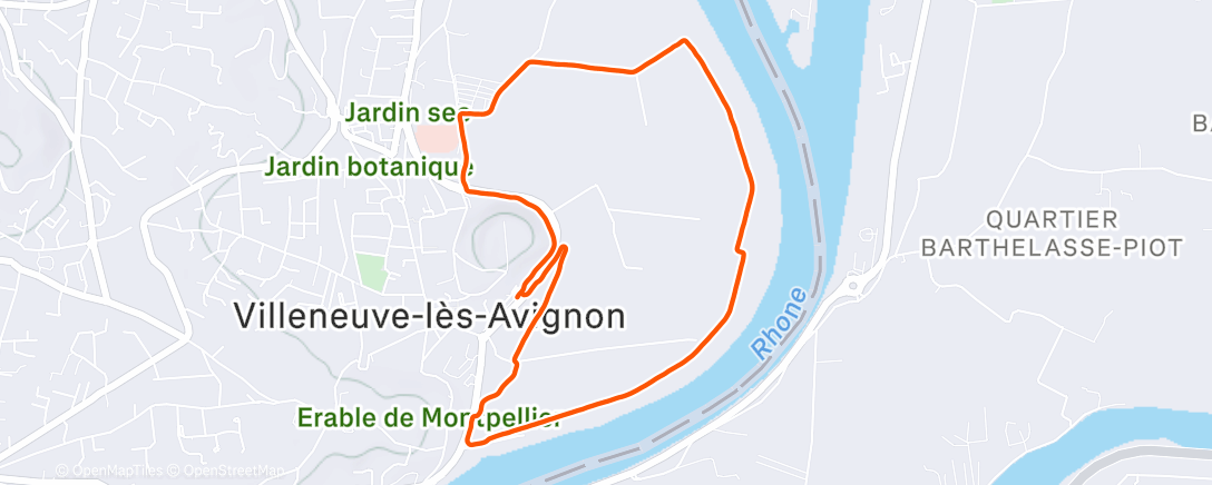 Карта физической активности (5 km avec la team NEXT)