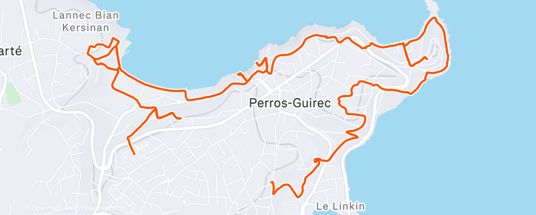 Карта физической активности (Deniv urbain avec claudie)