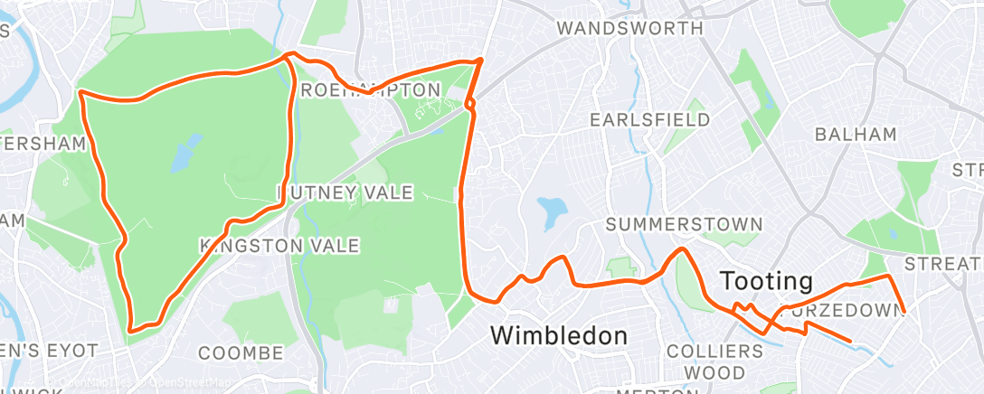 Map of the activity, Keto