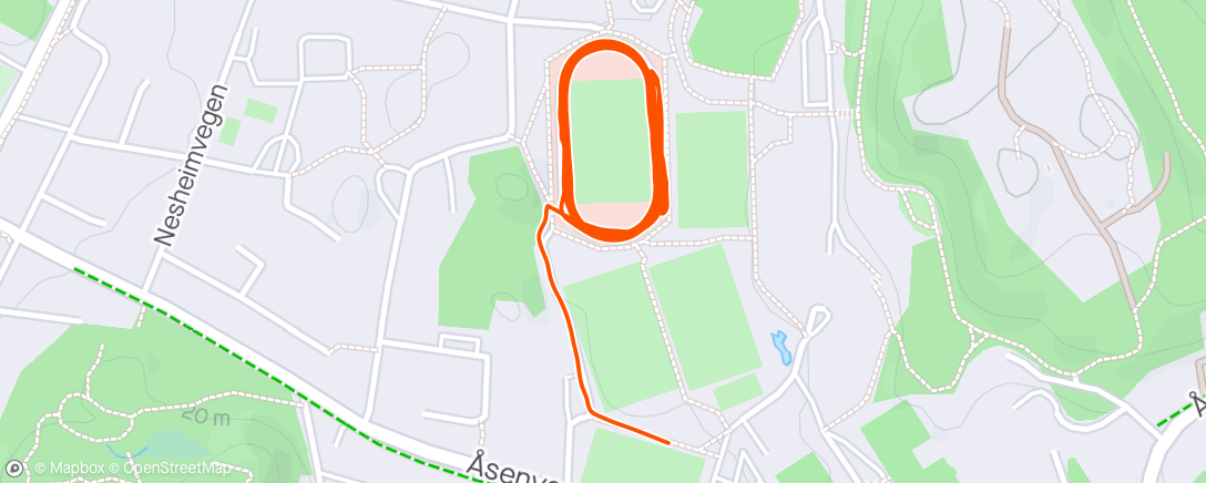 「Stadion med William🏃‍♂️」活動的地圖