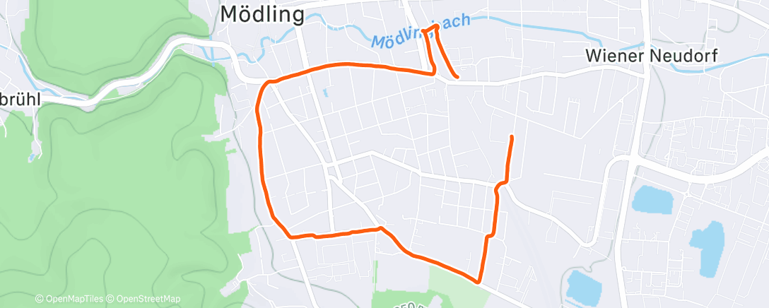 Map of the activity, ❄️🦶❄️