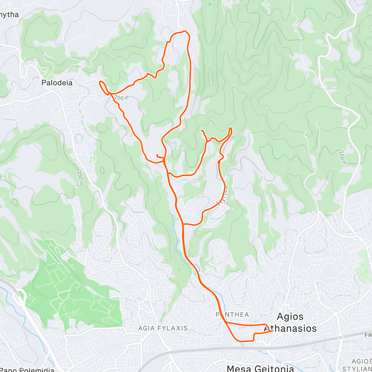 Map of the activity, Любишь кататься - люби и пешком ходить